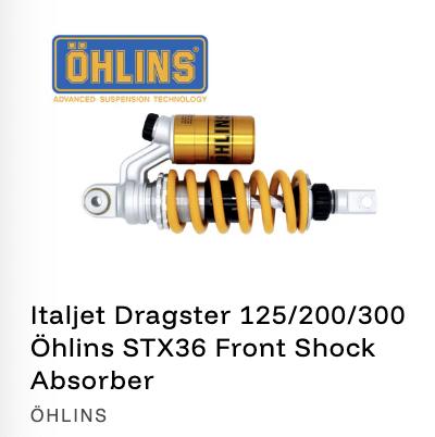 Öhlins STX36 Front Shock Absorber